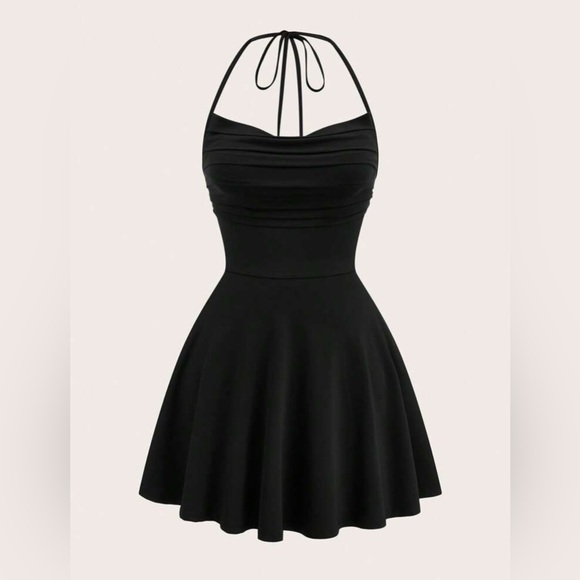 SHEIN Dresses & Skirts - SHEIN Black Flare Dress